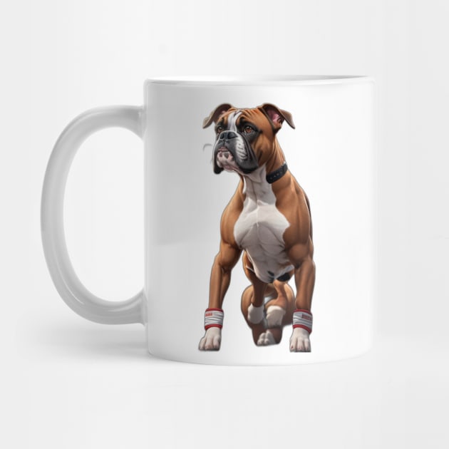 Boxer Dog by Moulezitouna